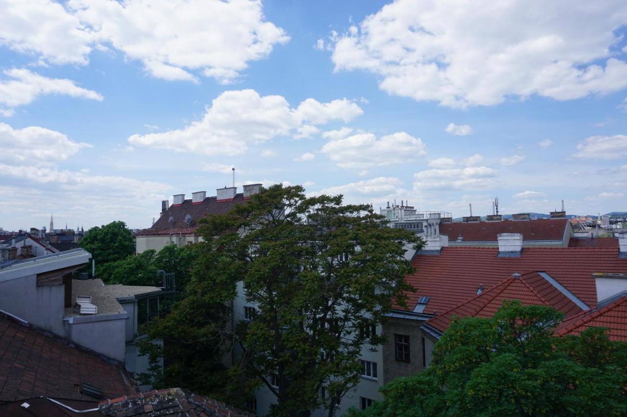 Augartenblick Penthauscombo 15/16 - Blick Zum Riesenrad Apartment Vienna Exterior photo
