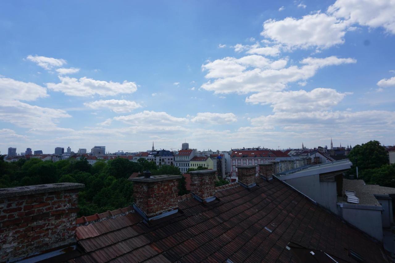 Augartenblick Penthauscombo 15/16 - Blick Zum Riesenrad Apartment Vienna Exterior photo
