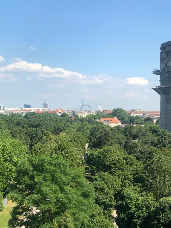 Augartenblick Penthauscombo 15/16 - Blick Zum Riesenrad Apartment Vienna Exterior photo