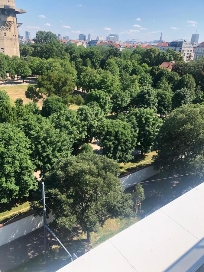 Augartenblick Penthauscombo 15/16 - Blick Zum Riesenrad Apartment Vienna Exterior photo